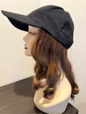 Henry Margu 0188 Synthetic Baseball Cap Wig 1BH Curly 8218S